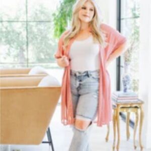 SPLA Pink Blush Open Cover Top